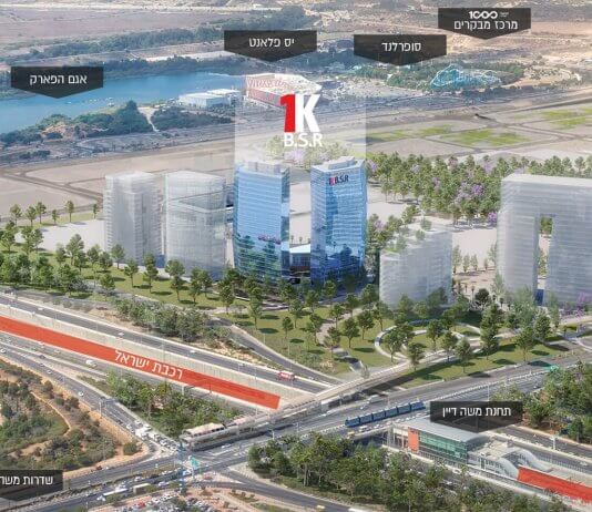 קבוצת ב.ס.ר גאה להציג את פרויקט המשרדים במטרופולין החדש של ישראל ‘מתחם ה-1000’: בואו להיות הראשונים – החל מ-7,000 ₪ למ”ר, לשטחים הגדולים מ200 מ”ר ברוטו !