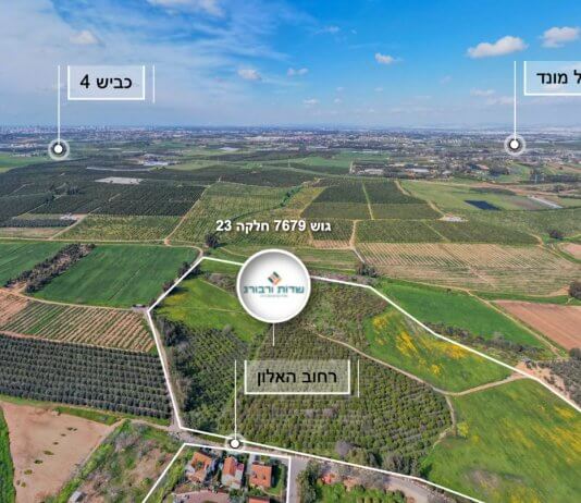 חלון ההזדמנויות לזמן מוגבל: רכישת קרקע עם פוטנציאל גדול להשבחה ב- 225,000 ש״ח בלבד באחד מהאזורים המבוקשים ביותר בשרון!